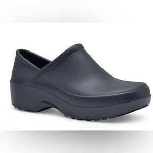 Shoes for crews cobalt black clog slip resistant size 9 used in good condition